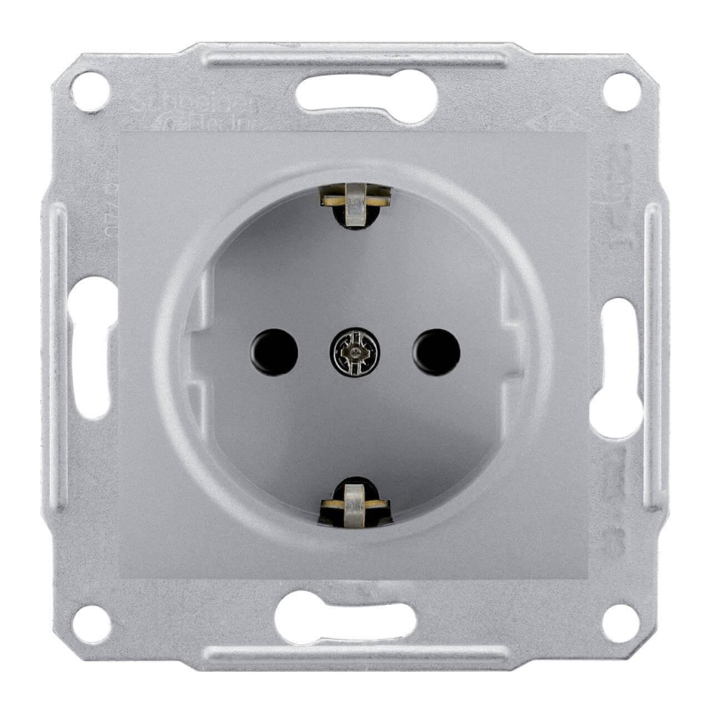 Розетка Schneider Electric Sedna с/з без шторок 16A 250V SDN3000560 в Санкт-Петербурге