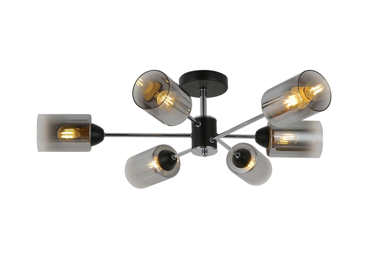 Люстра на штанге Freya Omni FR5150PL-06B в Санкт-Петербурге