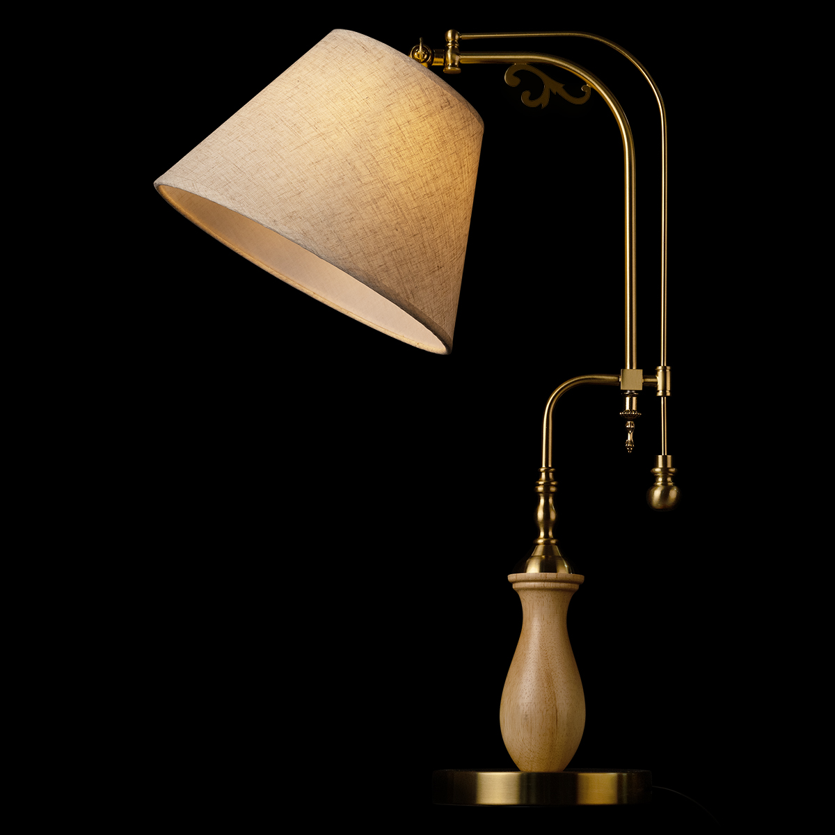 Настольная лампа Loft IT Elaine 10569T Light wood в #REGION_NAME_DECLINE_PP#