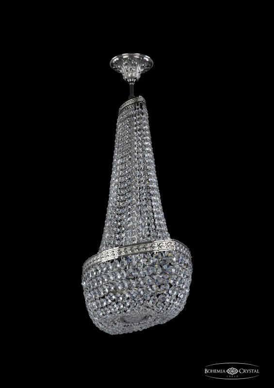 Люстра на штанге Bohemia Ivele Crystal 19113/H2/55IV Ni в #REGION_NAME_DECLINE_PP#