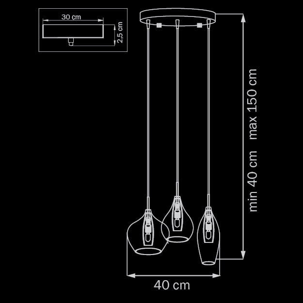 Подвесная люстра Lightstar Pentola 803059 в Санкт-Петербурге