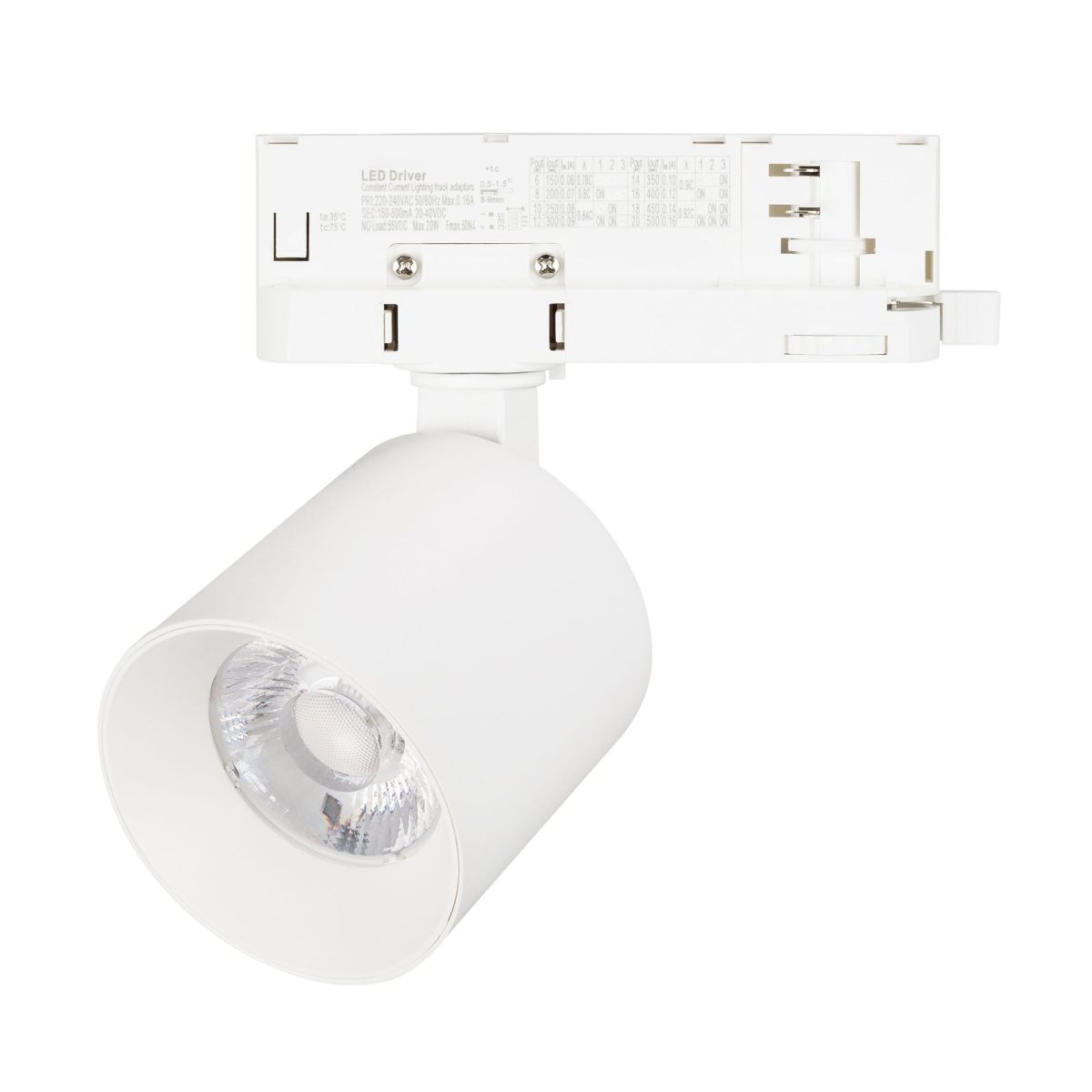 Трековый трехфазный светильник Arlight LGD-DYKE-4TR-R60-8W Day4000 (WH, 50 deg, 230V) 052271 в Санкт-Петербурге