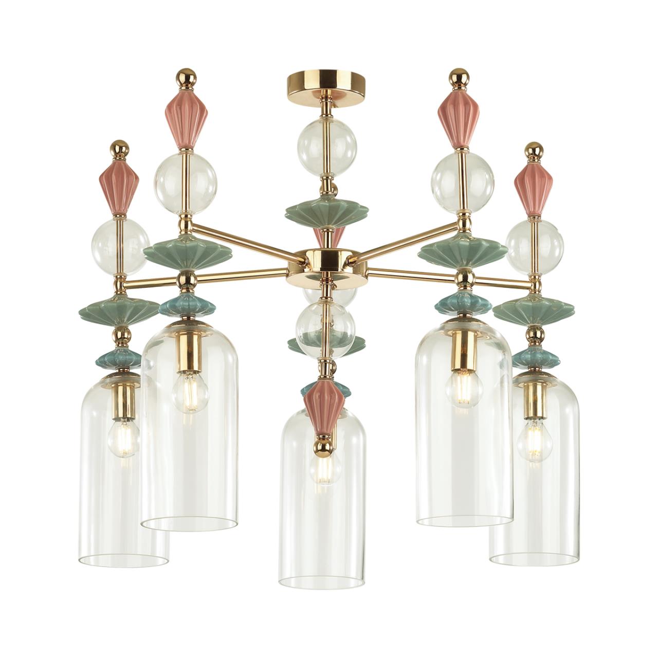 Люстра на штанге Odeon Light BIZET 4855/5C в Санкт-Петербурге