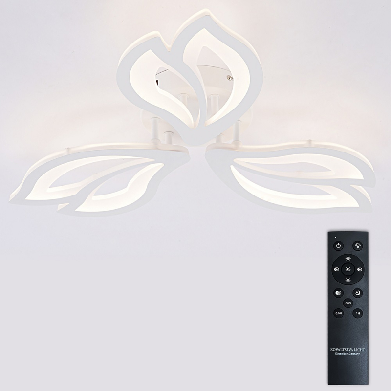 Потолочная люстра Natali Kovaltseva Fortuna LED LAMPS 81107/2C в Санкт-Петербурге