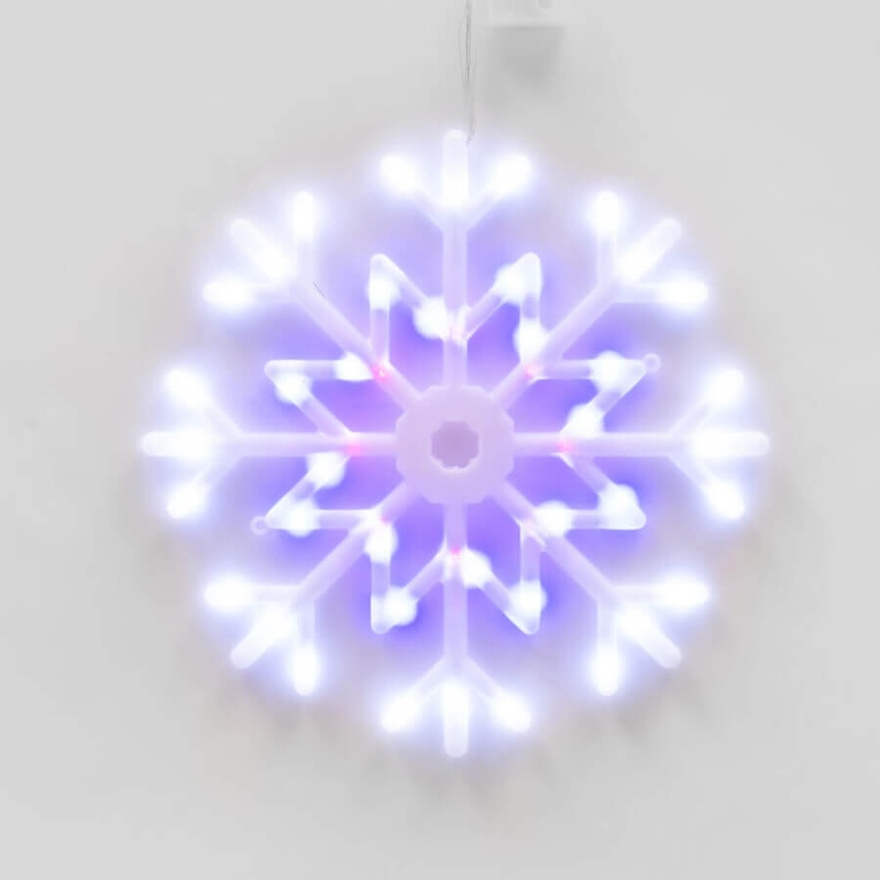 Подвесной светодиодный светильник «Снежинка » (UL-00001403) Uniel ULD-H4040-048/DTA MULTI IP20 SNOWFLAKE в Санкт-Петербурге