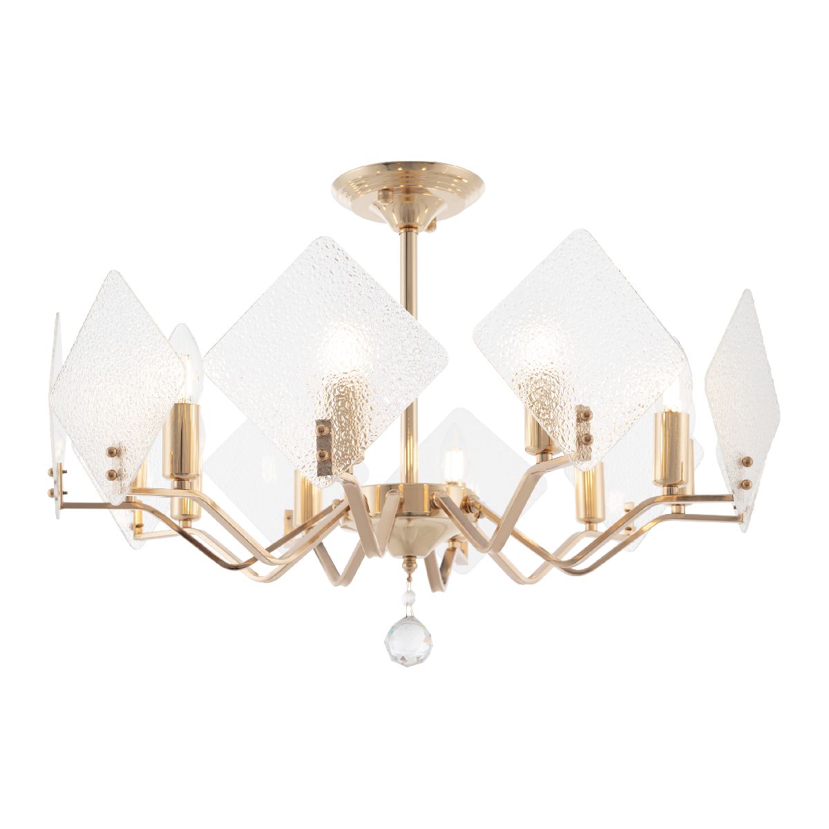 Люстра на штанге Arte Milano Sorrento 376309/10/600 GD в Санкт-Петербурге