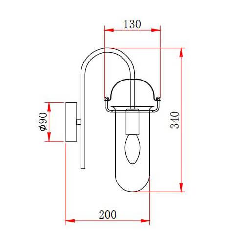 Бра Rivoli Aleksa 4059-401 Б0047323 в Санкт-Петербурге