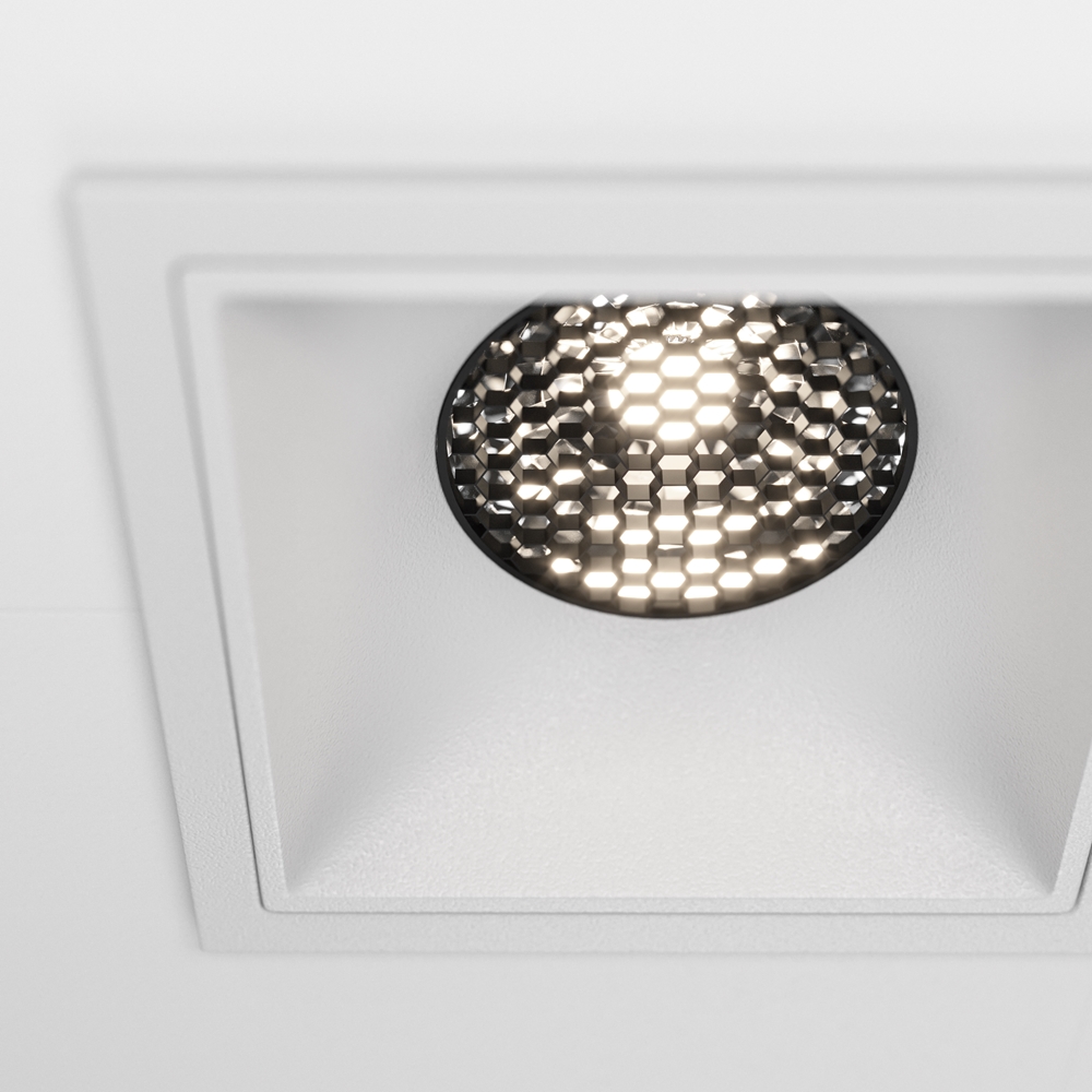 Встраиваемый светильник Maytoni Technical Alfa LED DL043-02-15W4K-D-SQ-W в Санкт-Петербурге