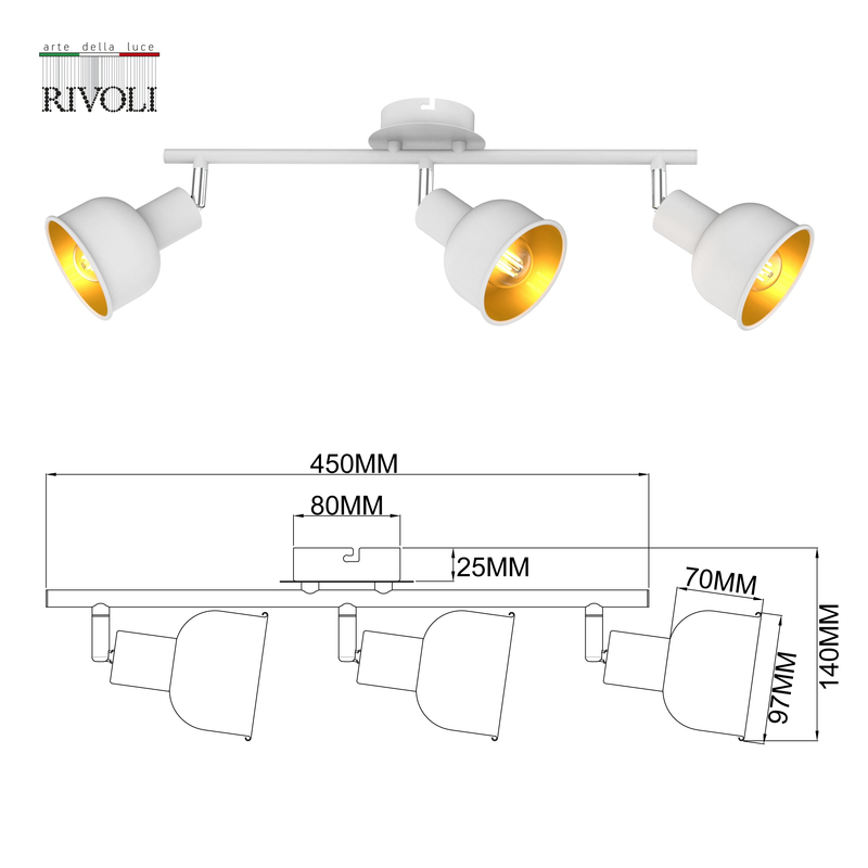 Спот Rivoli Esmeree 7056-703 Б0054745 в Санкт-Петербурге