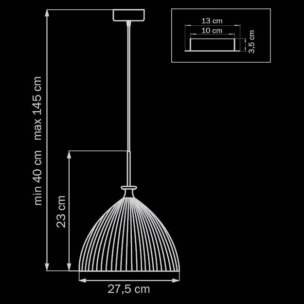 Подвесной светильник Lightstar Simple Light 810 810030 в Санкт-Петербурге