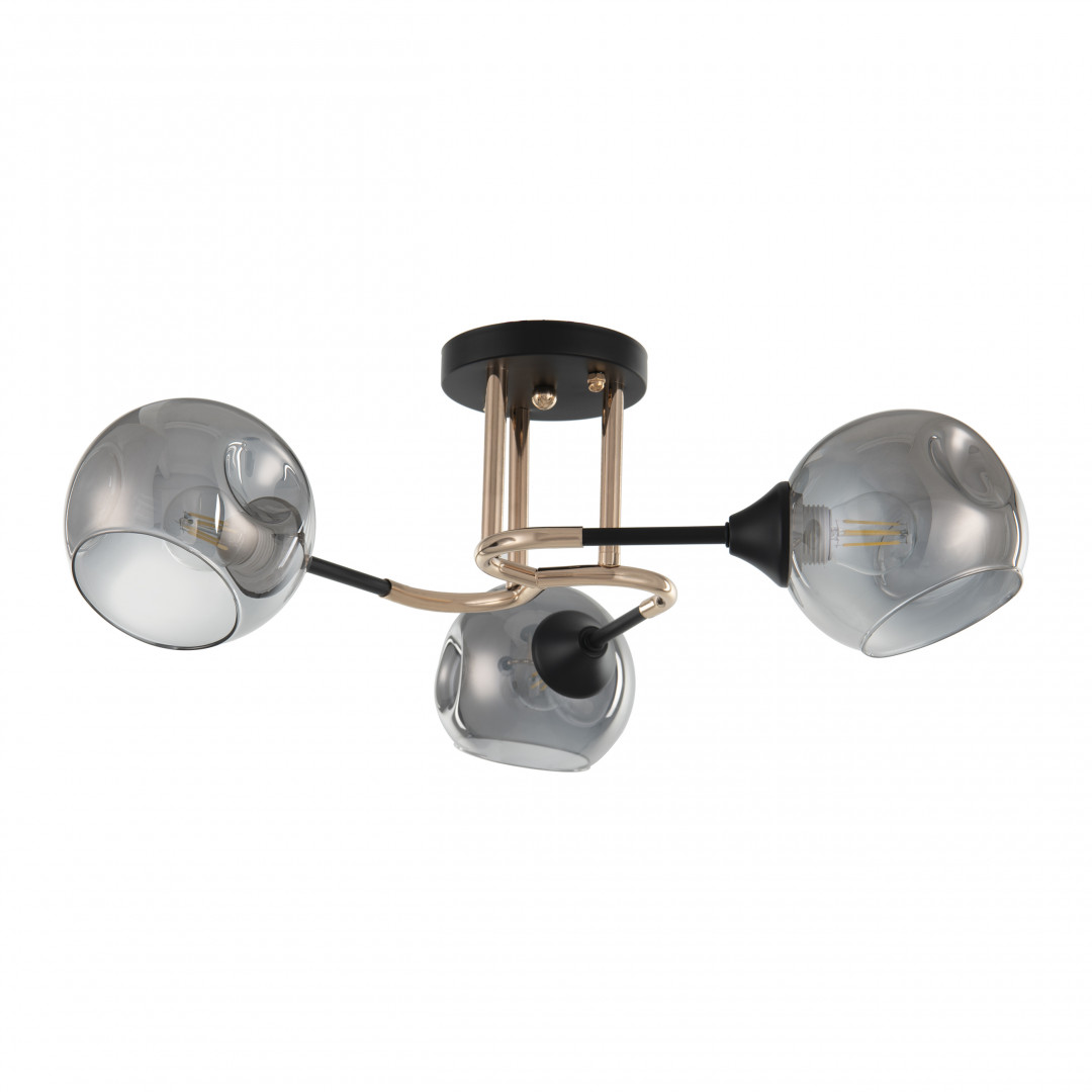 Потолочная люстра Arte Milano Amalfi 328419/3 FG+BK в #REGION_NAME_DECLINE_PP#