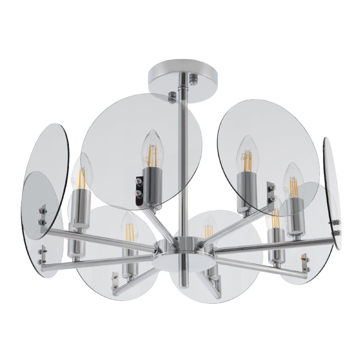 Люстра на штанге Arte Milano Sorrento 379309/8/490 CR в Санкт-Петербурге