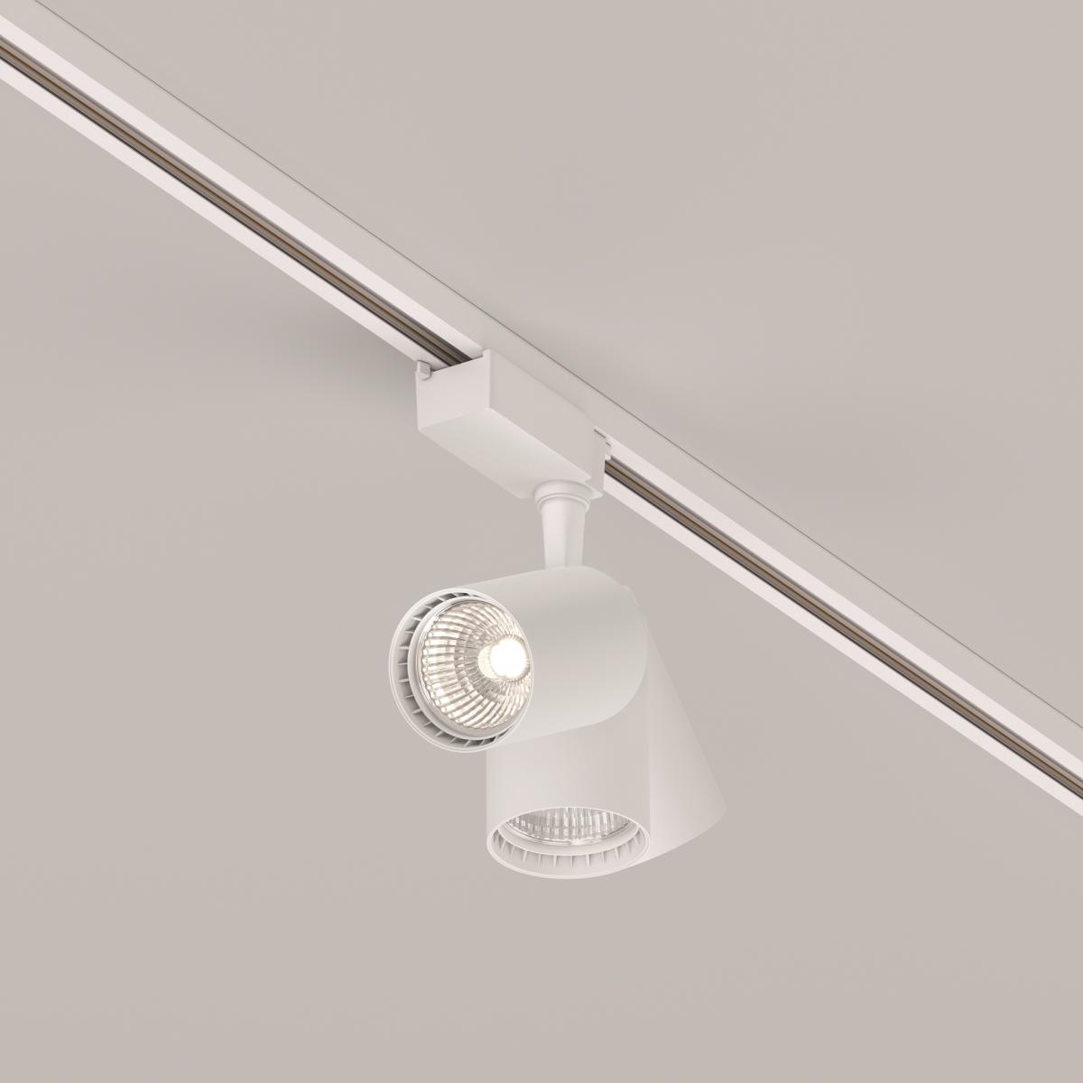 Трековый светильник Maytoni Technical Vuoro TR003-1-10W4K-S-W в #REGION_NAME_DECLINE_PP#