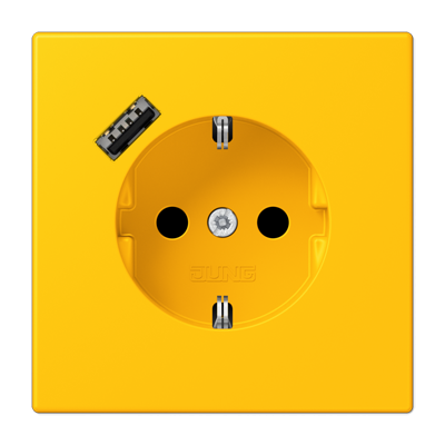 Розетка 2K+З USB Typ A Jung LC1520-18A263 в Санкт-Петербурге