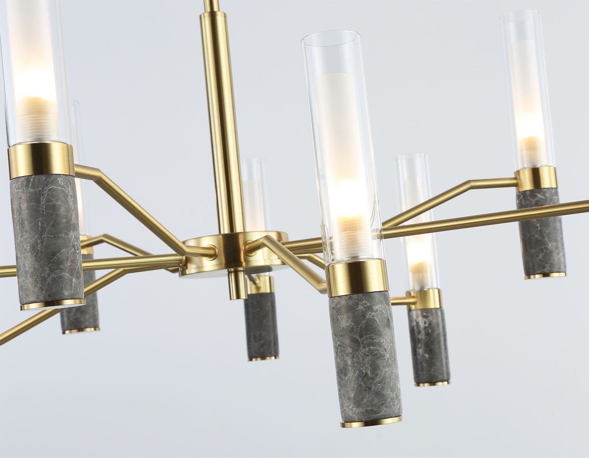 Люстра на штанге Ambrella Light High Light Ceramo Modern LH53355 в #REGION_NAME_DECLINE_PP#