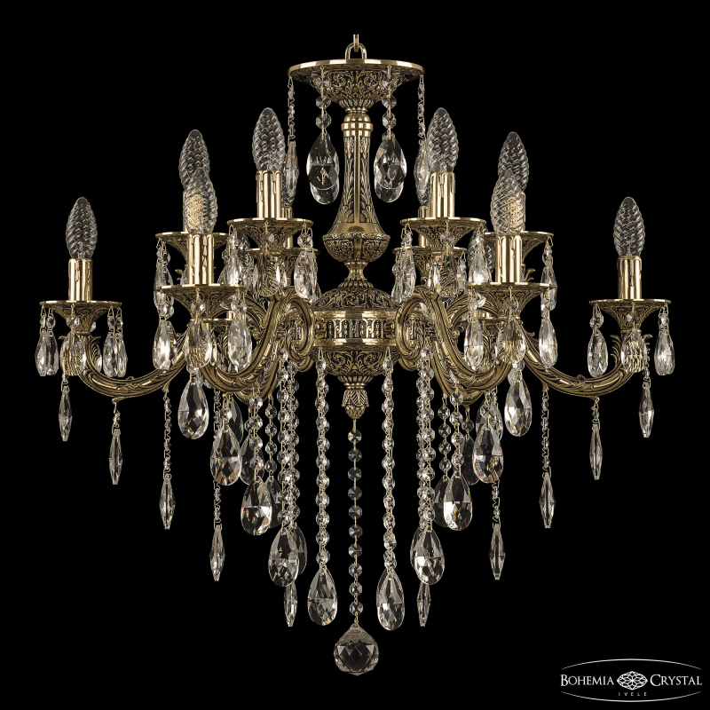 Подвесная люстра Bohemia Ivele Crystal Florence 71118/12/225 B GB в Санкт-Петербурге