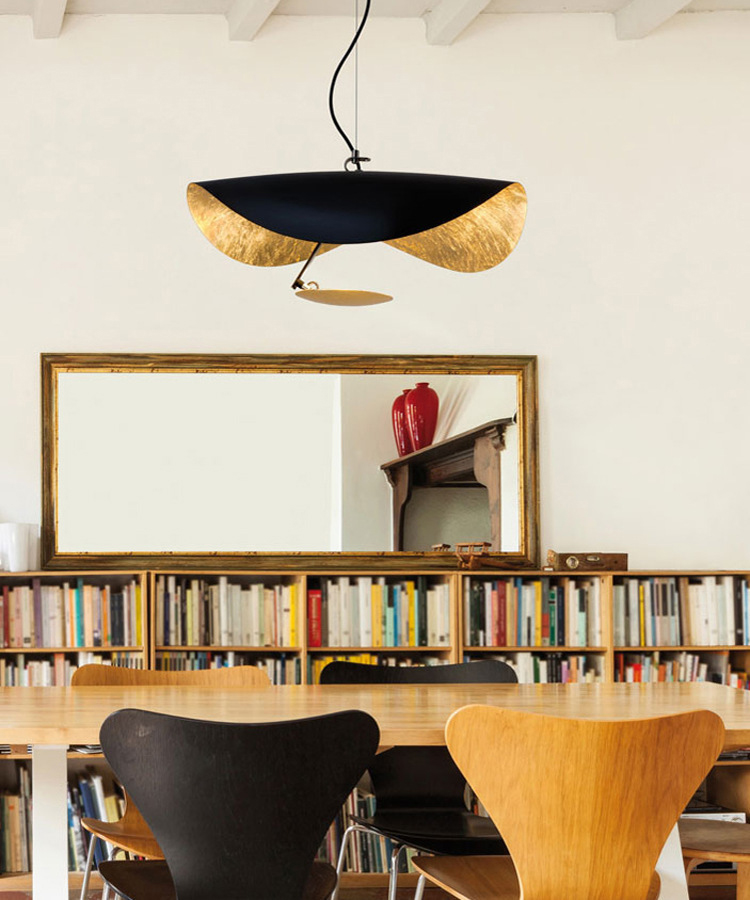 Подвесной светильник металлический Delight Collection 8821P/L black/gold в Санкт-Петербурге