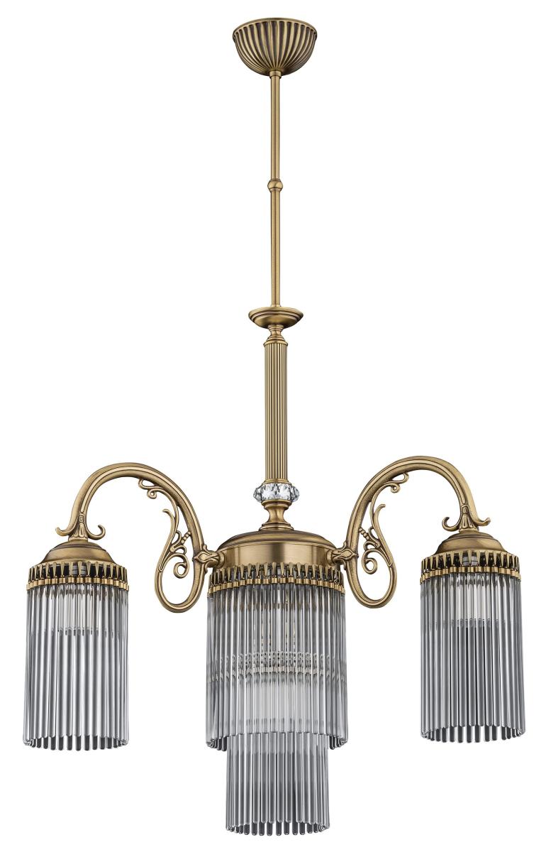 Люстра на штанге Kutek Fiore FIO-ZW-3+1(P) в #REGION_NAME_DECLINE_PP#