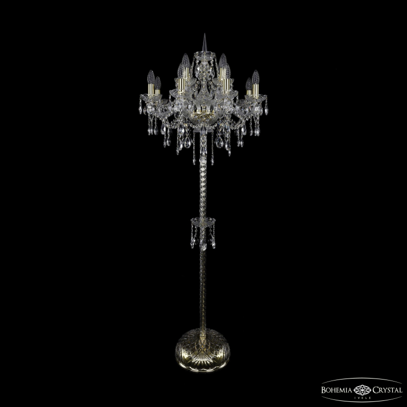 Торшер Bohemia Ivele Crystal 1415T2/8+4/200-165 G в Санкт-Петербурге