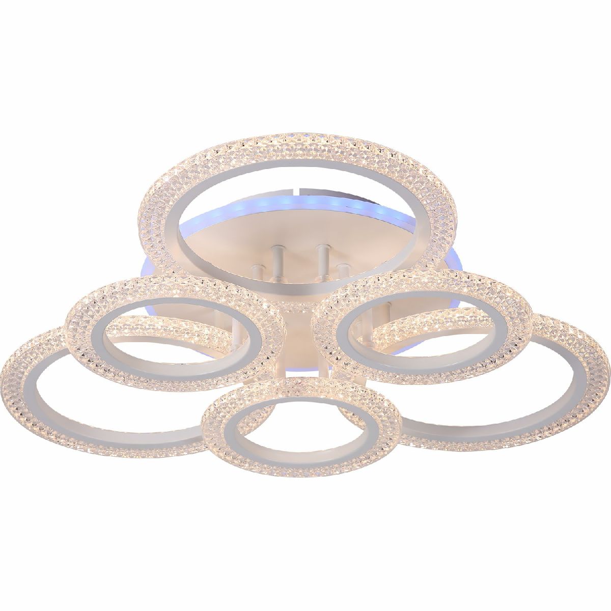 Потолочная люстра Reluce 08488-0.3-3+3CRGB WH(RGB) в Санкт-Петербурге