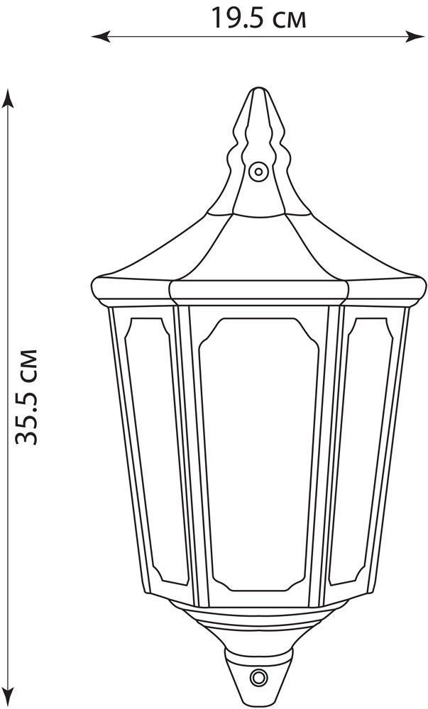 Уличный настенный светильник Feron Классика 4206 11543 в Санкт-Петербурге
