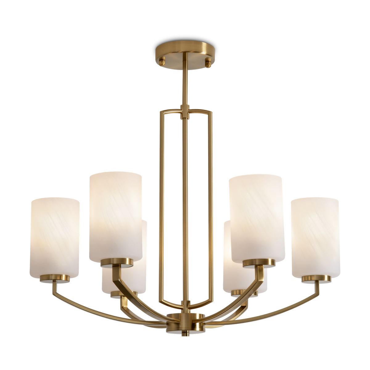 Люстра на штанге Freya Arricci FR2059PL-06BS в #REGION_NAME_DECLINE_PP#