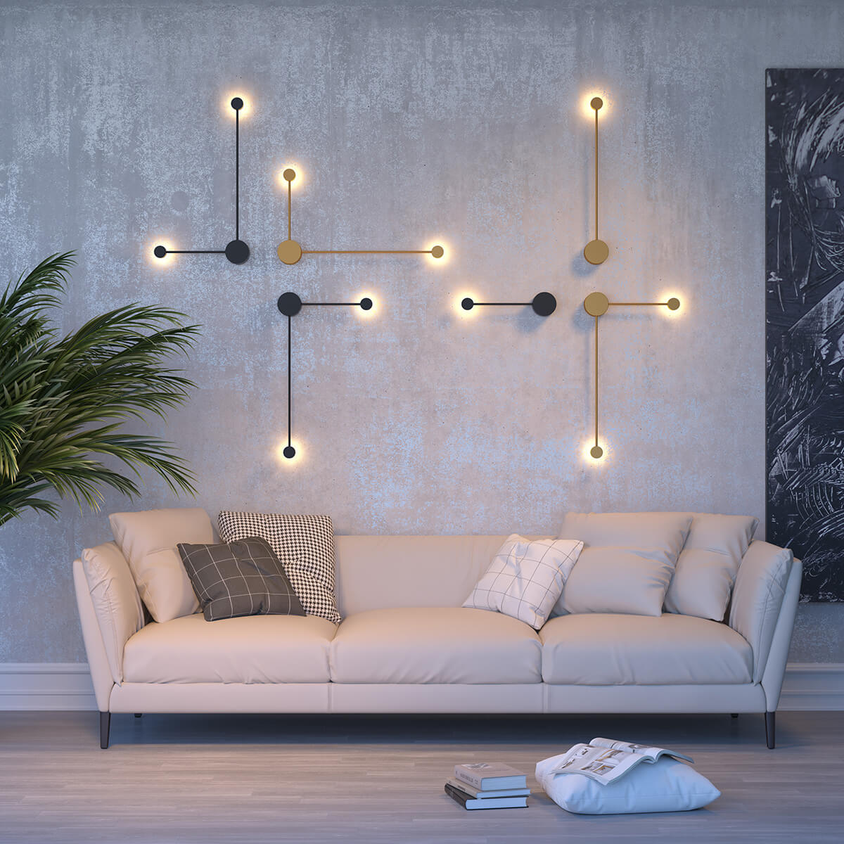 Настенный светодиодный светильник Odeon Light Satellite 3900/5WB УЦ в Санкт-Петербурге