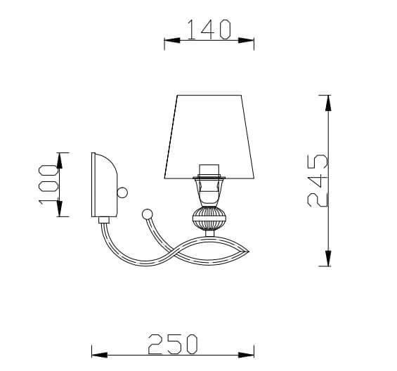 Бра Rivoli Toscana 2029-401 Б0038448 в Санкт-Петербурге