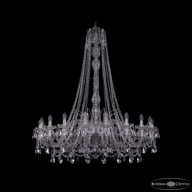 Подвесная люстра Bohemia Ivele Crystal 1411/20/460/h-151 Ni в Санкт-Петербурге