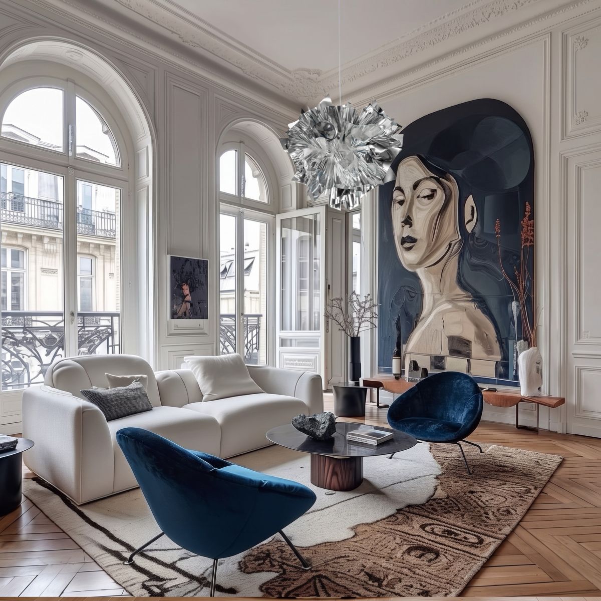 Подвесной светильник Loft IT Clizia 10593/420 Silver в Санкт-Петербурге