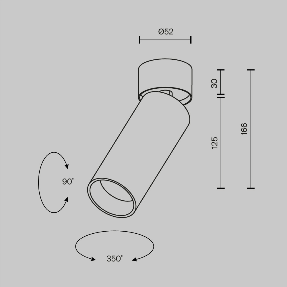 Спот Maytoni Technical Focus Led Focus Led C055CL-L12W4K-W-PT в #REGION_NAME_DECLINE_PP#
