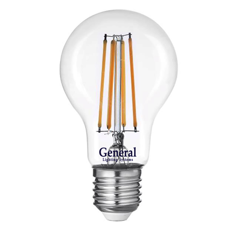 Филаментная светодиодная лампа General GLDEN-A60S-13-230-E27-6500 649400 в Санкт-Петербурге