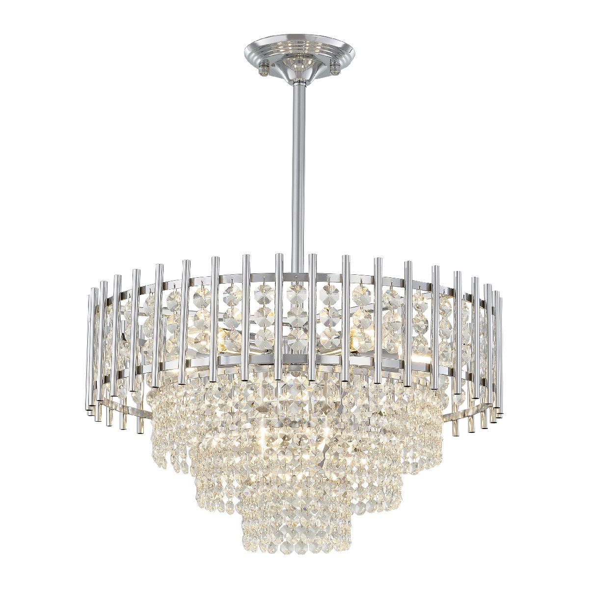 Люстра на штанге Arte Milano Sorrento 376109/7/300/490 CR в Санкт-Петербурге