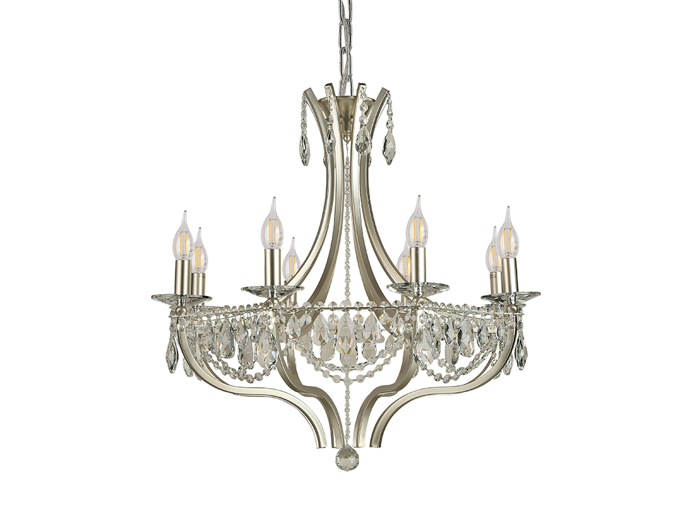 Подвесная люстра Newport 8638/C silver М0071666 в Санкт-Петербурге