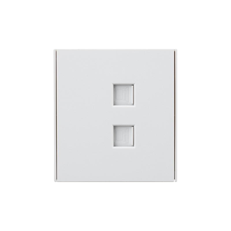 Розетка STRONG компьютерная двойная RJ45+RJ45 кат6 с/у жемчуг KRANZ KR-78-0725-4 в #REGION_NAME_DECLINE_PP#