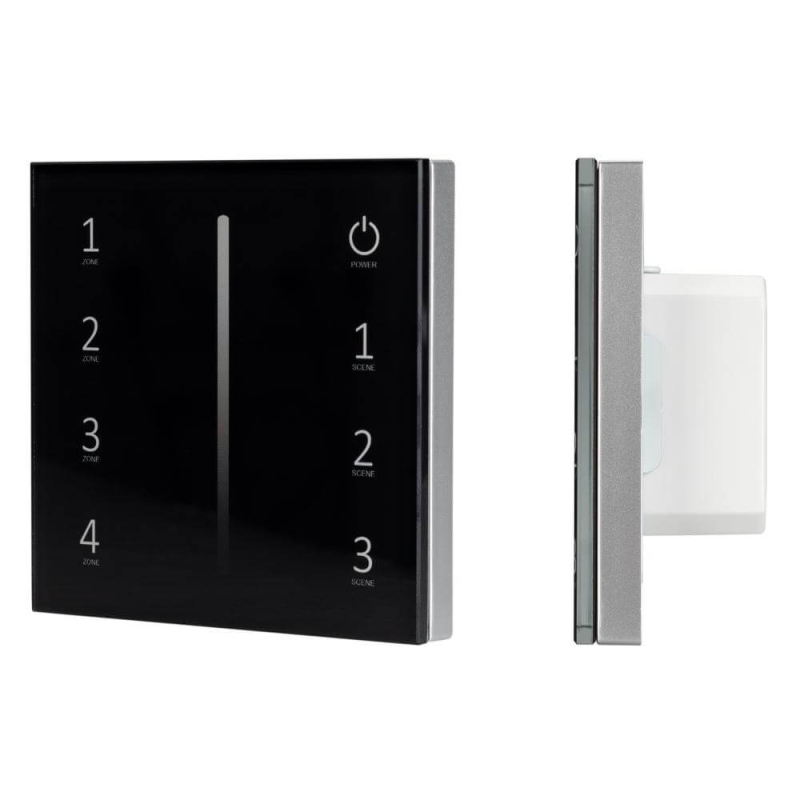 Панель Arlight Smart-P34-Dim-IN Black (230V, 0-10V, Sens, 2.4G) 028112 в Санкт-Петербурге