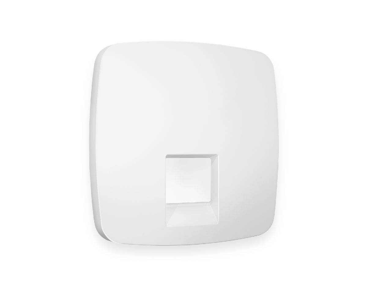 Лицевая панель для компьютерной/телефонной розетки RJ-45/RJ-11 Ambrella Volt Omega OP1320 в Санкт-Петербурге