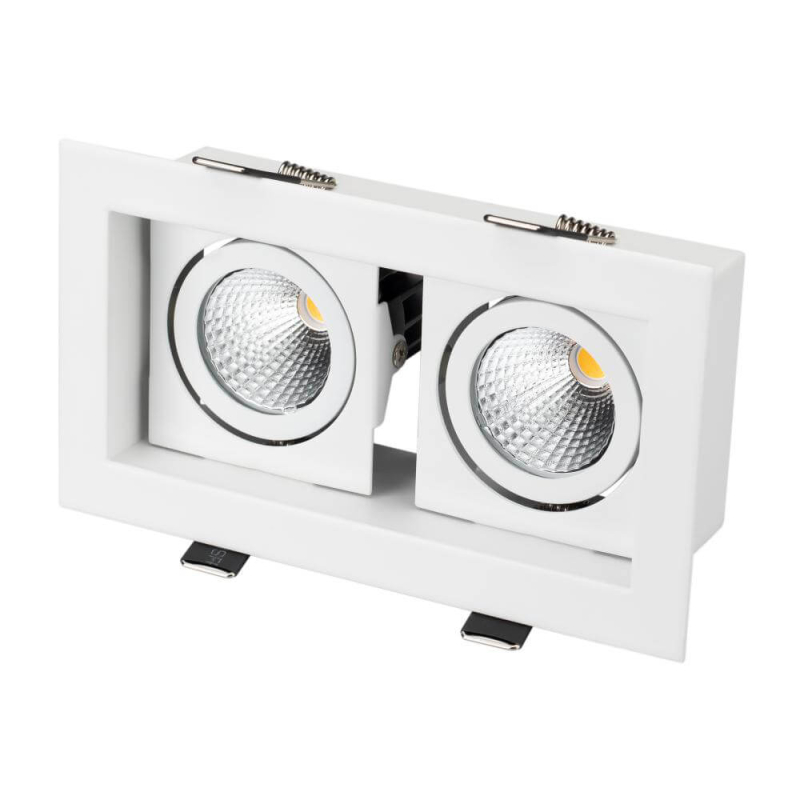 Встраиваемый светильник Arlight CL-KARDAN-S180x102-2x9W Warm 024127 в Санкт-Петербурге