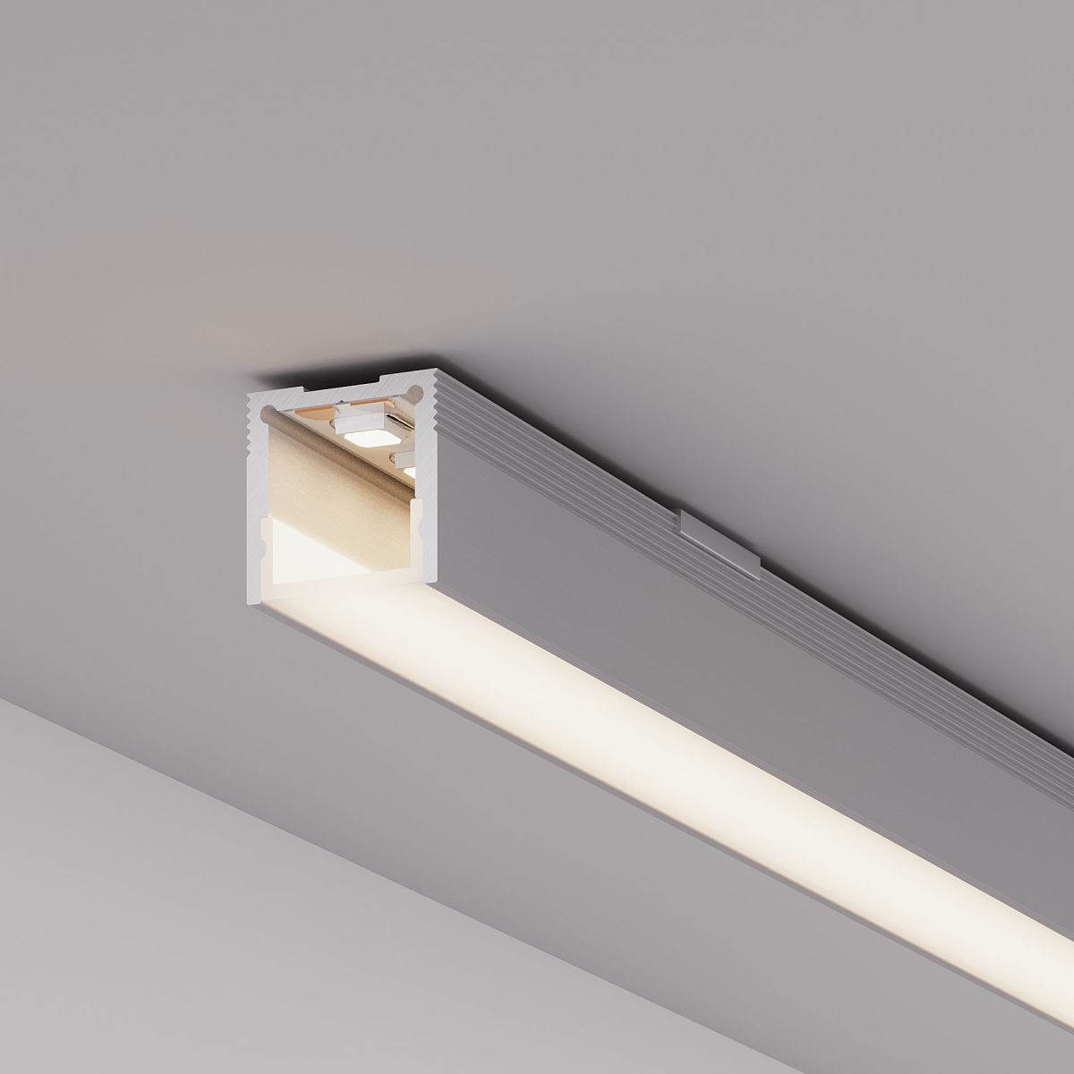 Профиль Arlight SL-SLIM20-H20-2000 ANOD (BY) (Алюминий) 059789 в Санкт-Петербурге