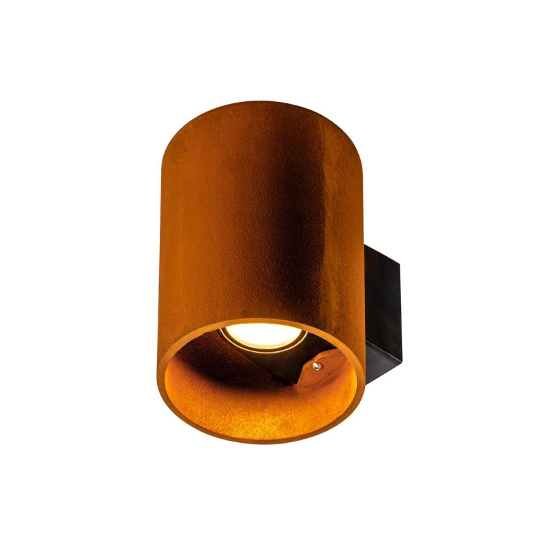 Уличный настенный светодиодный светильник SLV Rusty Round Up/Down WL 1004651 в Санкт-Петербурге