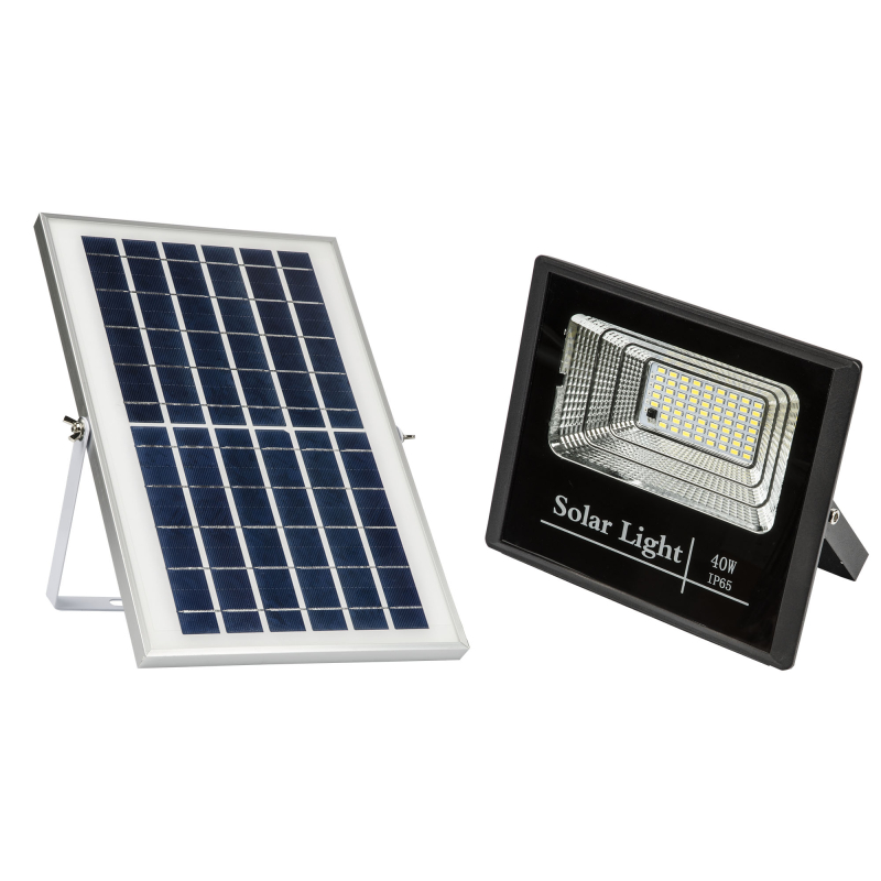 Прожектор Uniel ULF-M52S-40W/4000К/SOL SENSOR IP65 BLACK в Санкт-Петербурге
