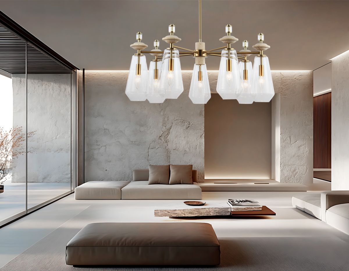 Люстра на штанге Ambrella Light High Light Ceramo Modern LH53306 в Санкт-Петербурге