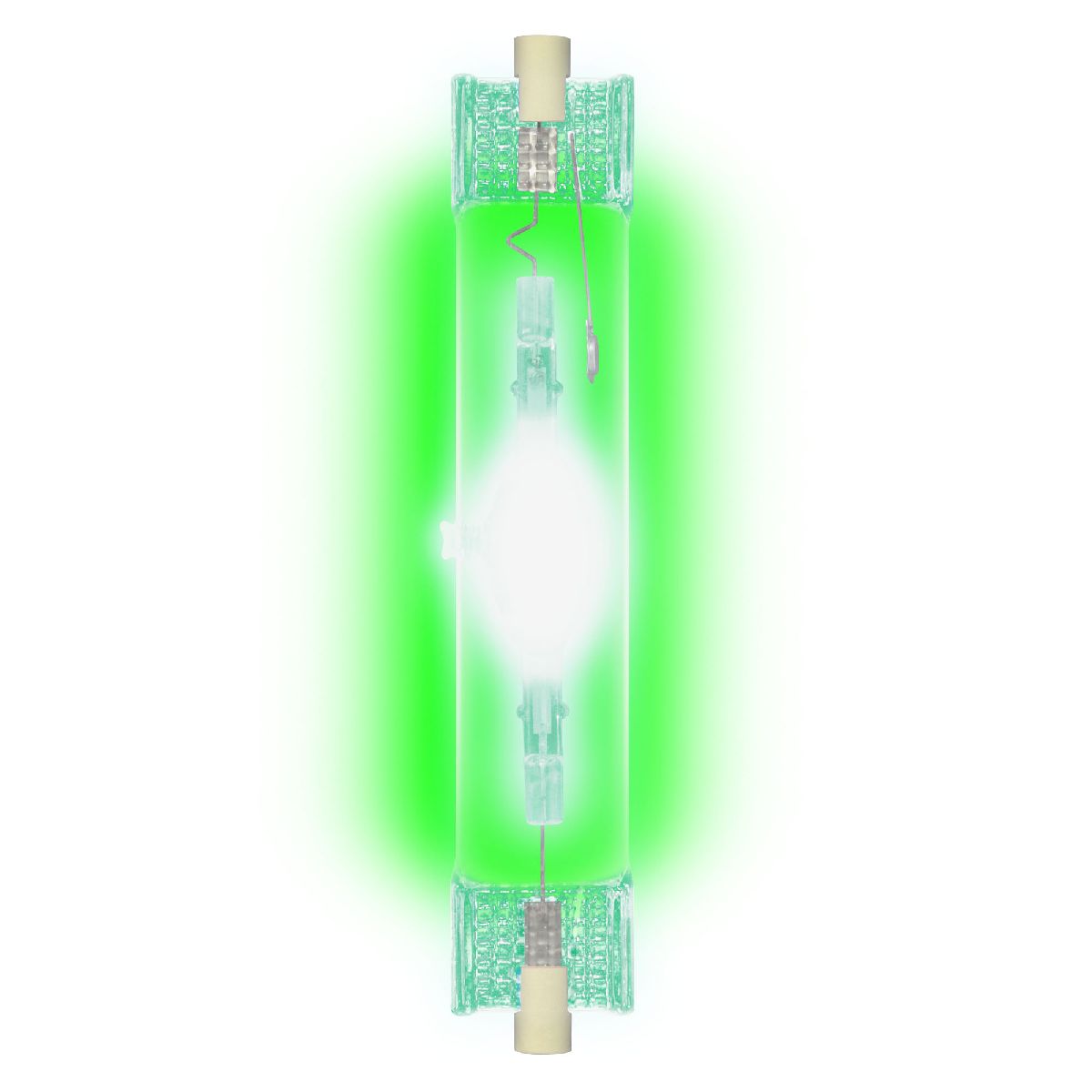 Лампа металлогалогенная линейная (03802) Uniel R7s 150W прозрачная MH-DE-150/GREEN/R7s в #REGION_NAME_DECLINE_PP#
