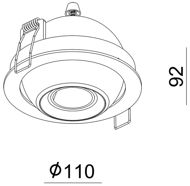 Встраиваемый led светильник Deko-Light Bellatrix 565340 в Санкт-Петербурге