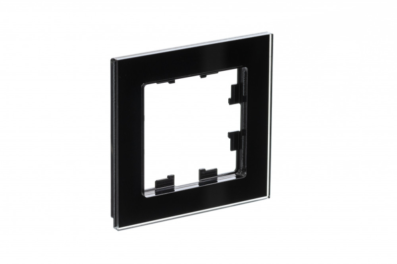 Рамка 1-постовая Systeme Electric AtlasDesign Nature, стекло черный ATN321001 в #REGION_NAME_DECLINE_PP#