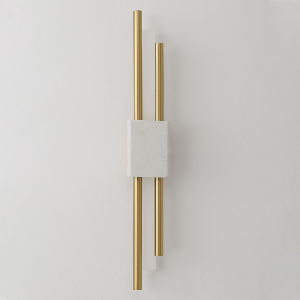 Настенный светильник Crystal Lux CARTA AP6W LED WHITE/BRASS в #REGION_NAME_DECLINE_PP#