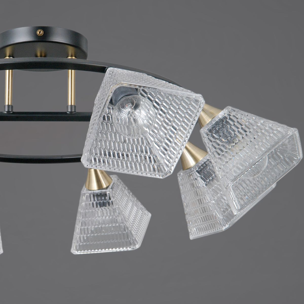 Потолочная люстра Illumico IL0850-8CSQ-25BKAB ELITE в Санкт-Петербурге