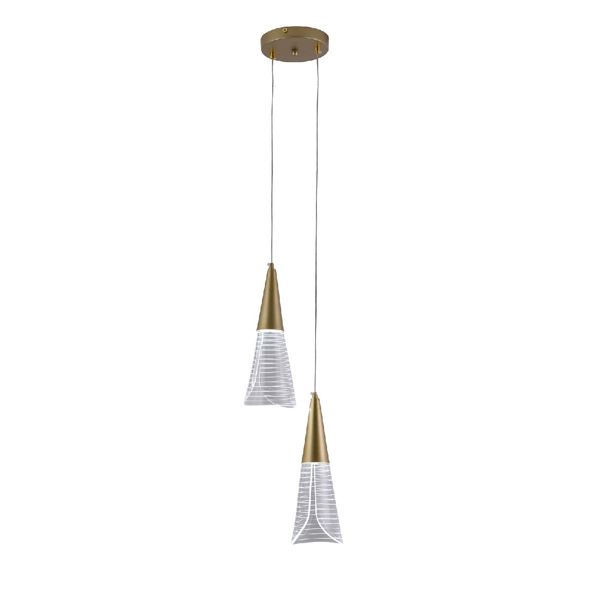 Подвесной светильник Natali Kovaltseva Triangle LED LAMPS 81117/2C в #REGION_NAME_DECLINE_PP#