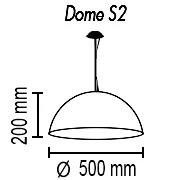 Подвесной светильник TopDecor Dome Royal S2 12 33 в Санкт-Петербурге