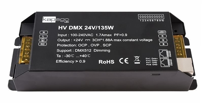 Блок питания Deko-Light HV DMX 135Вт 100-240В IP20 843275 в Санкт-Петербурге